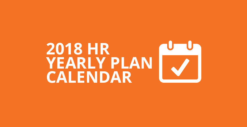 Hr Calendar Of Activities 2025