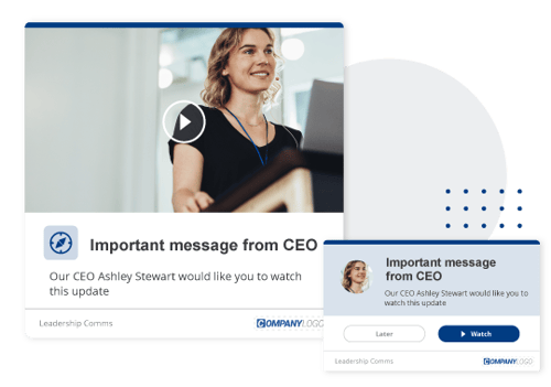 CEO video message hybrid working