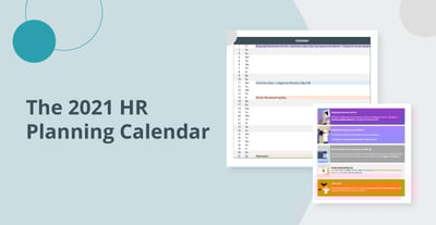 HR Annual Planning Calendar 2021: Free Template