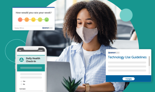 Return to the workplace with SnapComms video