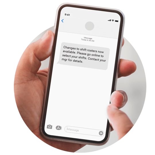 SMS for Employee Communications