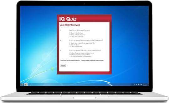 employee quiz example