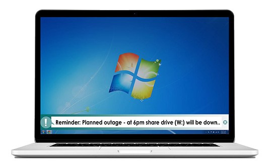 ticker-communicating-IT-outage