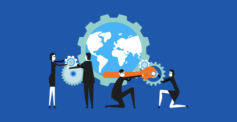 Communicating through the 4 stages of change | Infographic