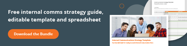 Internal comms strategy