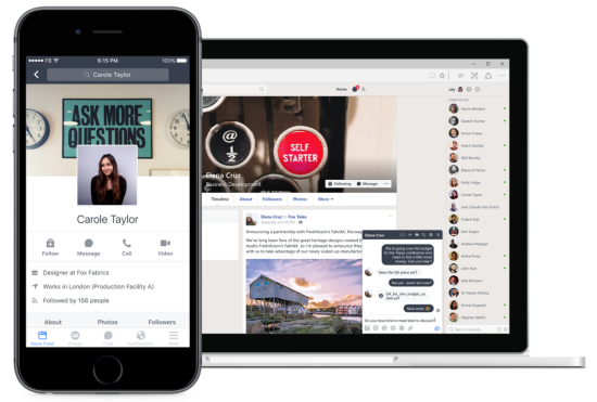 facebook workplace app