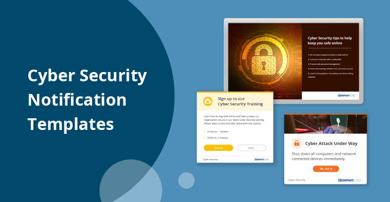 cyber security notification templates