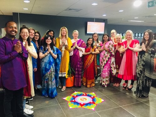 diwali staff celebration