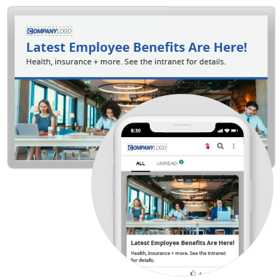 employee benefits promotion alert