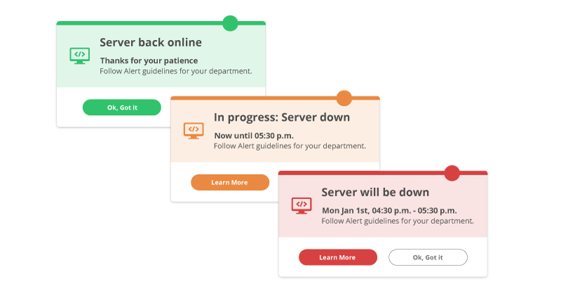 IT Outage Notification Templates