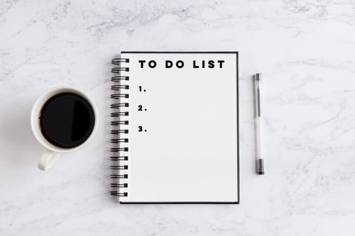 working priority to do list