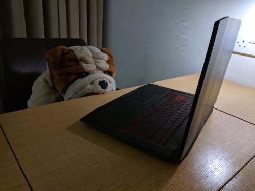 working from home with pets