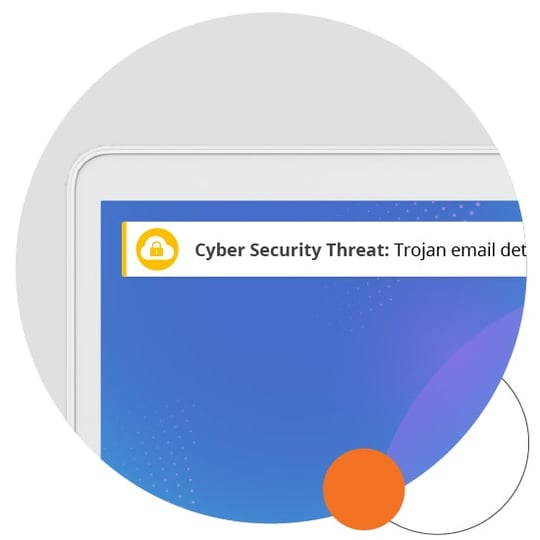 cyber security desktop ticker