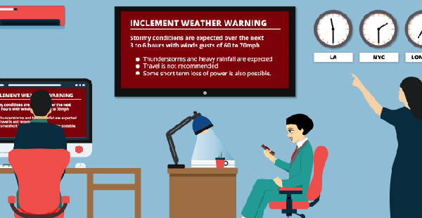 inclement weather alert