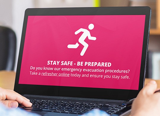 emergency procedure screensaver 