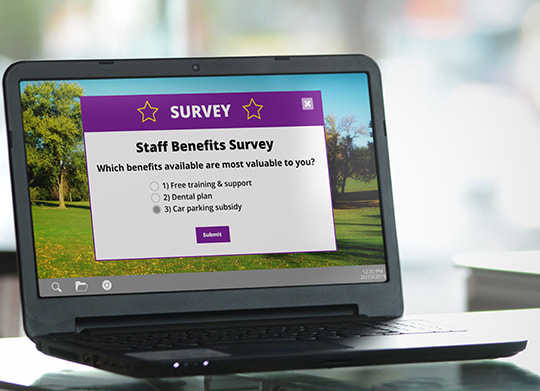 employee survey about benefits