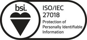 BSI Assurance Mark ISO 27018 Black