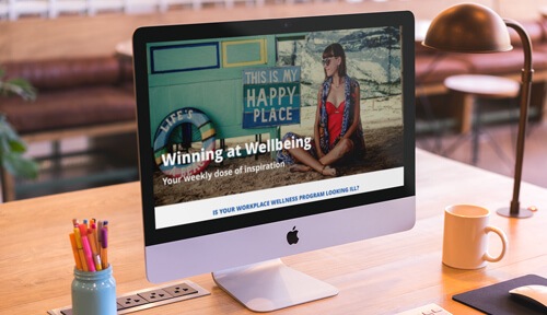 Workplace wellness newsletter