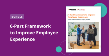 Employee experience framework