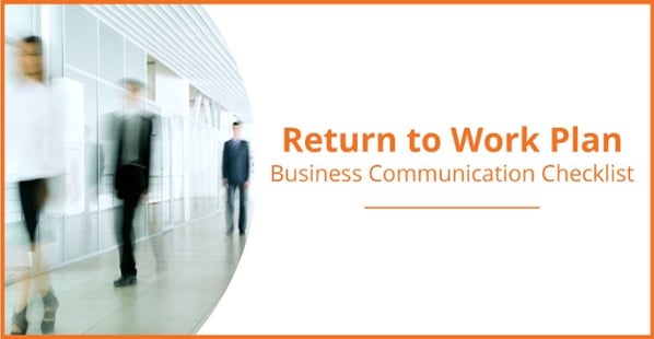 Return to work covid communications