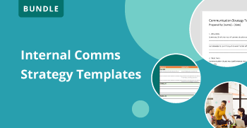 internal comms strategy templates