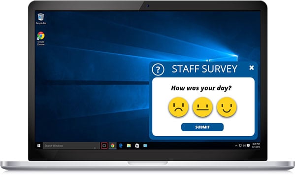 employee sentiment survey example