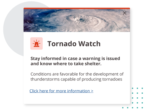 crisis communications tornado